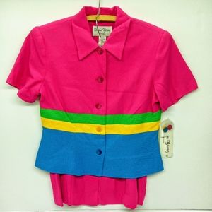 Sharon Young Sportswear Jacket & Skirt Set 12